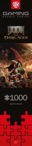 Puzzle 1000 elementów. Doom. The Dark Ages. Slayer's Rage na Arena.pl