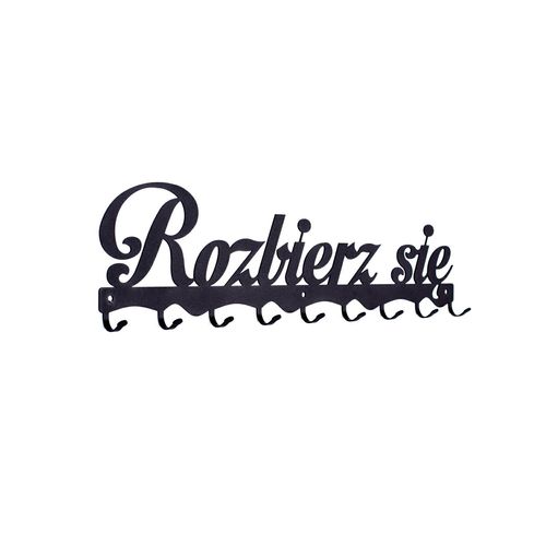 Wieszak Ścienny Rozbierz Się Czarny na Arena.pl