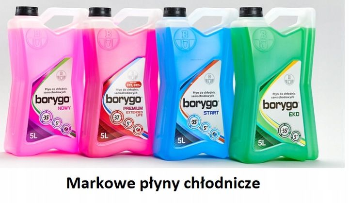 Borygo Start 5L - Gotowy płyn do chłodnic Niebieski zdjęcie 3