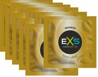 40x Exs Magnum Large Xl Powiększone Dłuższe I Szersze Dodatkowo Nawilżone