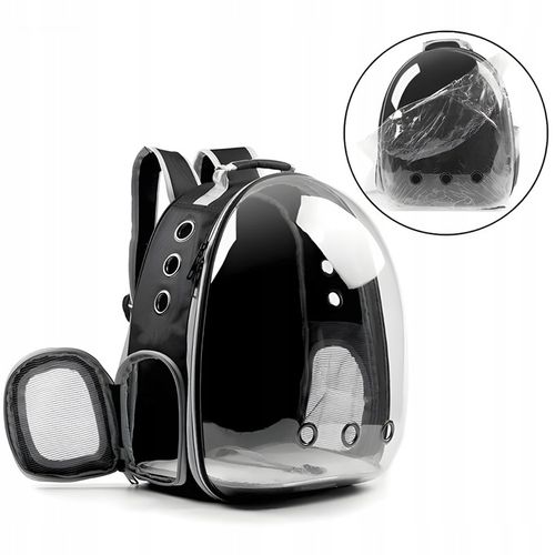 TRANSPORTER PLECAK TORBA PRZEZROCZYSTA DLA KOTA PSA ZWIERZĄT na Arena.pl