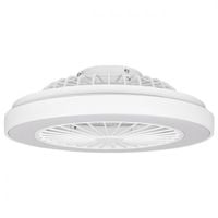PLAFON LED KLEO 36W 15W 3CCT WENTYLATOR PILOT BIAŁY 50CM
