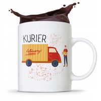 Kubek Prezent Dla Kuriera Najlepszy Kurier Prezent Z Nadrukiem Ze Zdjęciem
