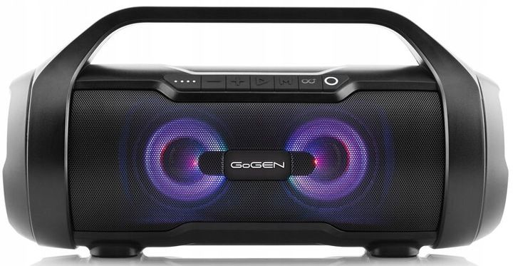 PRZENOŚNY GŁOŚNIK BLUETOOTH 40W RADIO FM AUX do 15h USB MicroSD GoGEN zdjęcie 10