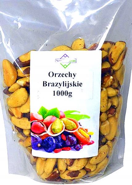 Orzechy brazylijskie Soul Farm całe orzechy 1000 g zdjęcie 1