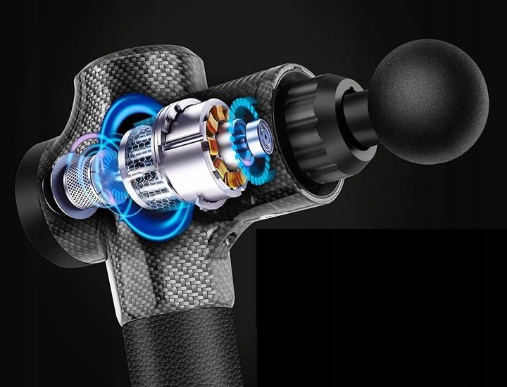 PISTOLET DO MASAŻU MOCNY MASAŻER MASSAGE GUN PRO zdjęcie 12