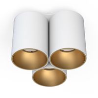 Natynkowe tuby potrójne Eye Tone 7666 plafon do jadalni biały