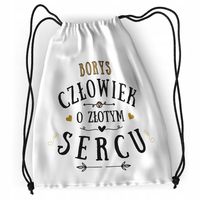 Plecak Dla Borysa Sportowy Szkolny Worek Torba Z Nadrukiem Ze Zdjęciem