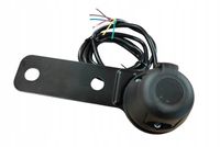 GNIAZDO przyczepki kompletne WIĄZKA ŚWIATEŁ PRZYCZEPKI + WSPORNIK+