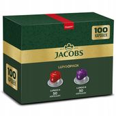Kapsułki Jacobs Lungo 6, 8 do Nespresso(r)* 100 kaw zestaw 90+10 GRATIS!