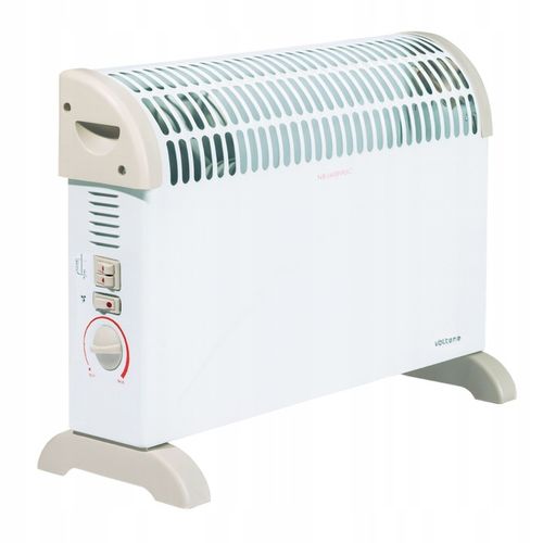 GRZEJNIK ELEKTRYCZNY KONWEKTOROWY TERMOSTAT 3 TRYBY 750W 1250W 2000W NAWIEW na Arena.pl