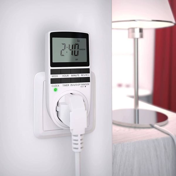 PROGRAMATOR CZASOWY TIMER WŁĄCZNIK WYŁĄCZNIK PRĄDU ENERGOOSZCZĘDNY CYFROWY zdjęcie 4