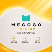 MEGOGO - Pakiet Maksymalny - kod na nowe konto