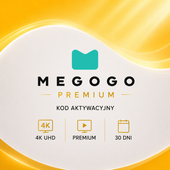 MEGOGO - Pakiet Maksymalny - kod na nowe konto