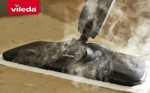 SUPER Mop Parowy VILEDA POWER PAD Steam Plus XXL elektryczny 3 wkłady na Arena.pl