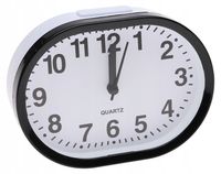 ZEGAR z ALARMEM Budzik na Baterie Zegarek Klasyczny A5812