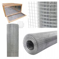 SIATKA HODOWLANA ZGRZEWANA STAL OCYNKOWANA OCYNK 13x0,7MM 25MB