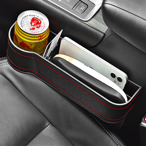 UCHWYT SAMOCHODOWY NA NAPOJE PICIE POMIĘDZY FOTELE ORGANIZER SCHOWEK na Arena.pl