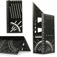 KĄTOWNIK JAPOŃSKI ALUMINIOWY STOLARSKI CIESIELSKI 3D PRZYMIAR NAROŻNY PRO