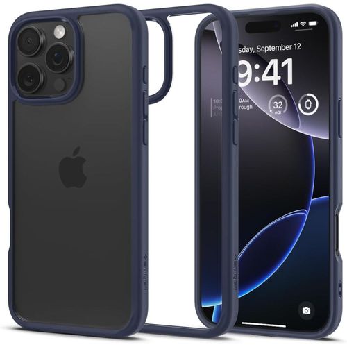 Etui plecki na iPhone 16 Pro Ultra Hybrid - niebieskie na Arena.pl