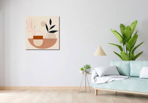 Obraz 70x70cm Botaniczna Przymiarka na Arena.pl