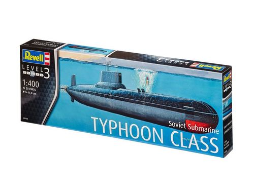 REVELL 1:400 Soviet Submarine TYPHOON CLASS (05138) na Arena.pl