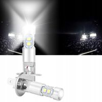 2 SZT ŻARÓWKA LED H1 6000K SUPER WHITE 100W