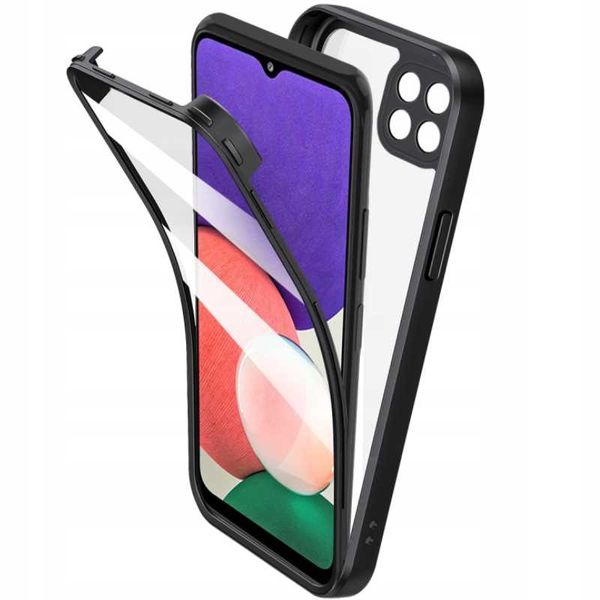 Spacecase Beetle 360 Galaxy A22 5G Czarny zdjęcie 4