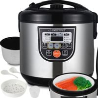 ELEKTRYCZNY GARNEK MULTICOOKER SZYBKOWAR PAROWAR