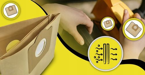 10X WORKI + FILTR DO ODKURZACZA KARCHER WD3 MV3 WD2 SE 4001 K2000 PAPIEROWE na Arena.pl