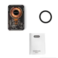 Dudao TGK1 powerbank z ładowarką bezprzewodową MagSafe 20W 10000mAh czarny