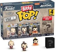 funko bitty pop! avatar iroh zhao ozai figurki 2cm 4pak