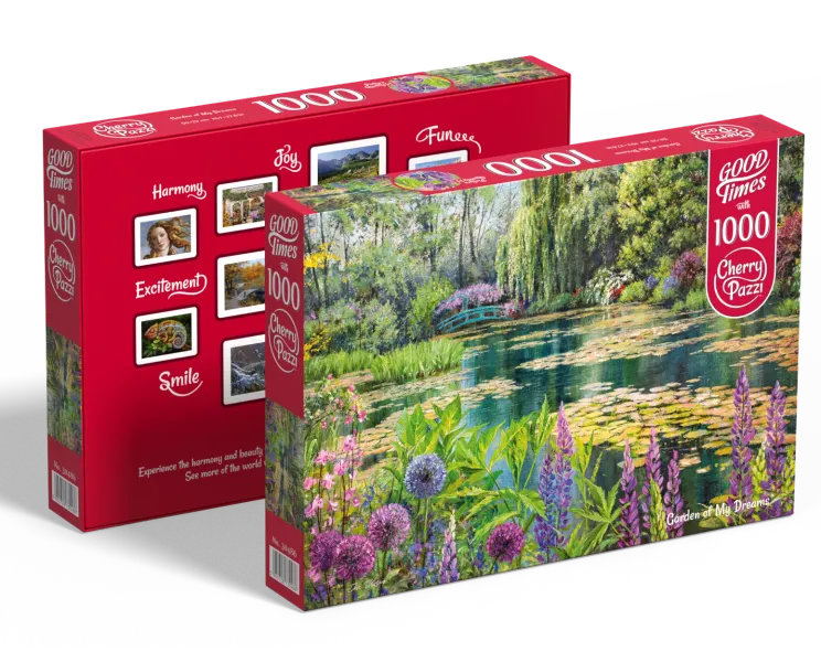 Puzzle 1000 elementów. Ogród moich marzeń 30486 zdjęcie 2