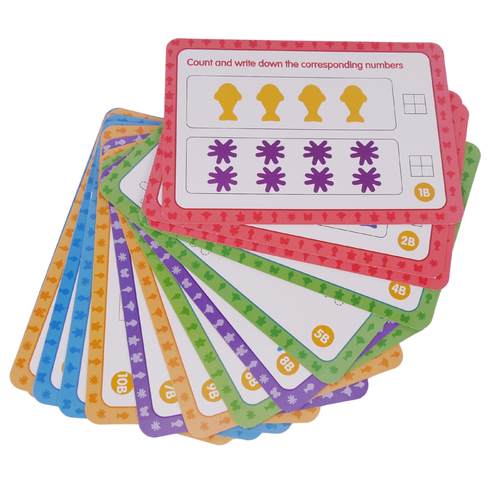 Montessori Sortowanie Nauka Liczenia Logiki Myślenia Karty Gra Układanka na Arena.pl
