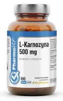 L-KARNOZYNA (500 mg) Bezglutenowa 60 KapsuŁek - Pharmovit (clean Label)