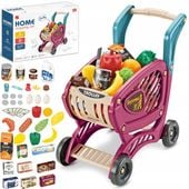 SUPERMARKET WÓZEK SKLEPOWY ZAKUPOWY DLA DZIECI SKLEP OWOCE WARZYWA MATADI