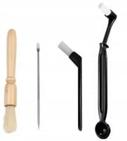 ZESTAW PĘDZLI SZCZOTEK DO CZYSZCZENIA KOLBY GRUPY KAWOWEJ EKSPRESU + IGŁA