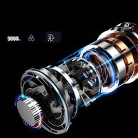 ODKURZACJE BEZPRZEWODOWY RĘCZNY ODKURZACZ 6W1 DO USUWANIA PLAM 120W USB