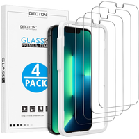 Szkło Hartowane 9H 4 Sztuki Ochrona Ekranu do iPhone 12 Pro 13 Pro Max