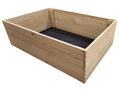 WARZYWNIAK SKRZYNIA NA WARZYWA INSPEKT DREWNIANY 60x120 PODWYŻSZANY 36cm na Arena.pl