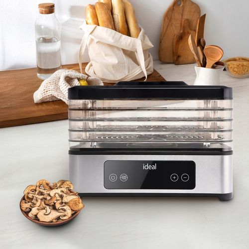 DUŻA Suszarka do Grzybów Owoców Warzyw IDEAL INOX +Termoobieg 400W na Arena.pl