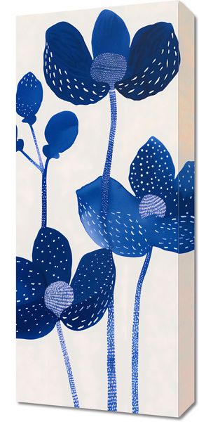 Obraz 30x70cm Nocne Kwiaty zdjęcie 1