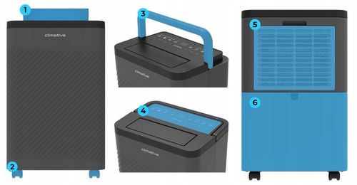 Osuszacz powietrza 12l Nexi pochłaniacz wilgoci 2w1 UV ION WiFi HEPA na Arena.pl