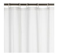 Zasłona prysznicowa ARGENTO 180 200 cm przejrzysta wzór PEVA fra