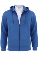 Bluza męska z kapturem chabrowa Ludwik Rozmiar - XXL