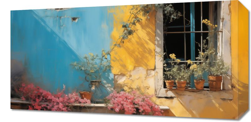 Obraz 60x30cm Słoneczna Ulica zdjęcie 1