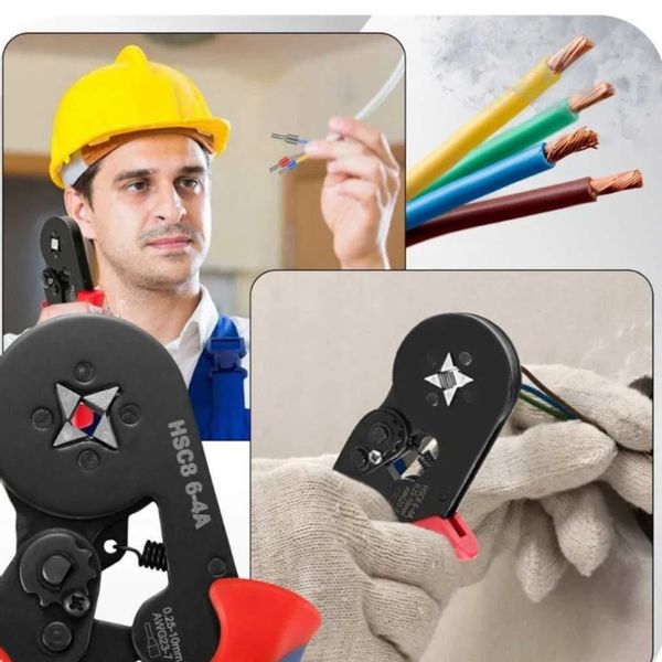 ZACISKARKA PRASKA DO KONEKTORÓW TULEJEK KABLI PRZEWODÓW 1200 SZTUK TULEJEK zdjęcie 10