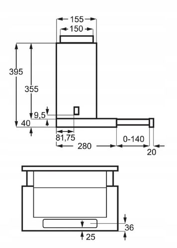 Okap teleskopowy Electrolux LFP616X 68 dB na Arena.pl