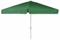 Parasol ogrodowy zielony z korbką 4 m