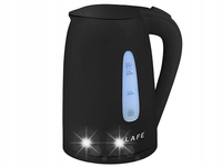 Czajnik elektryczny Lafe Essential Black 2200 W 1,7 l czarny